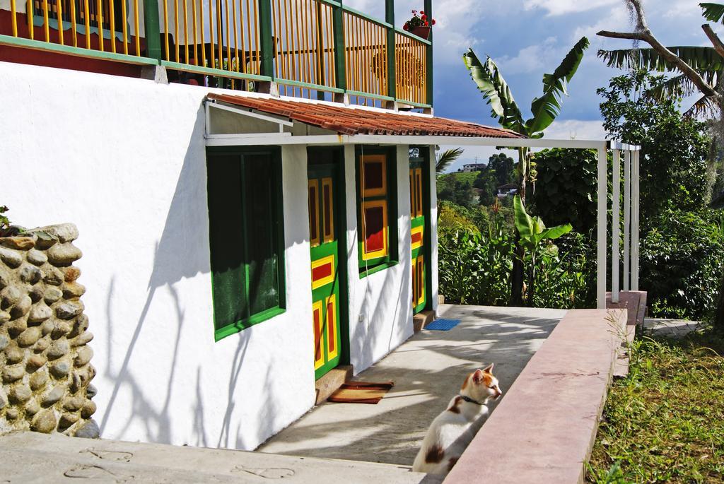 Hostal Casa De Los Taitas Salento Bagian luar foto