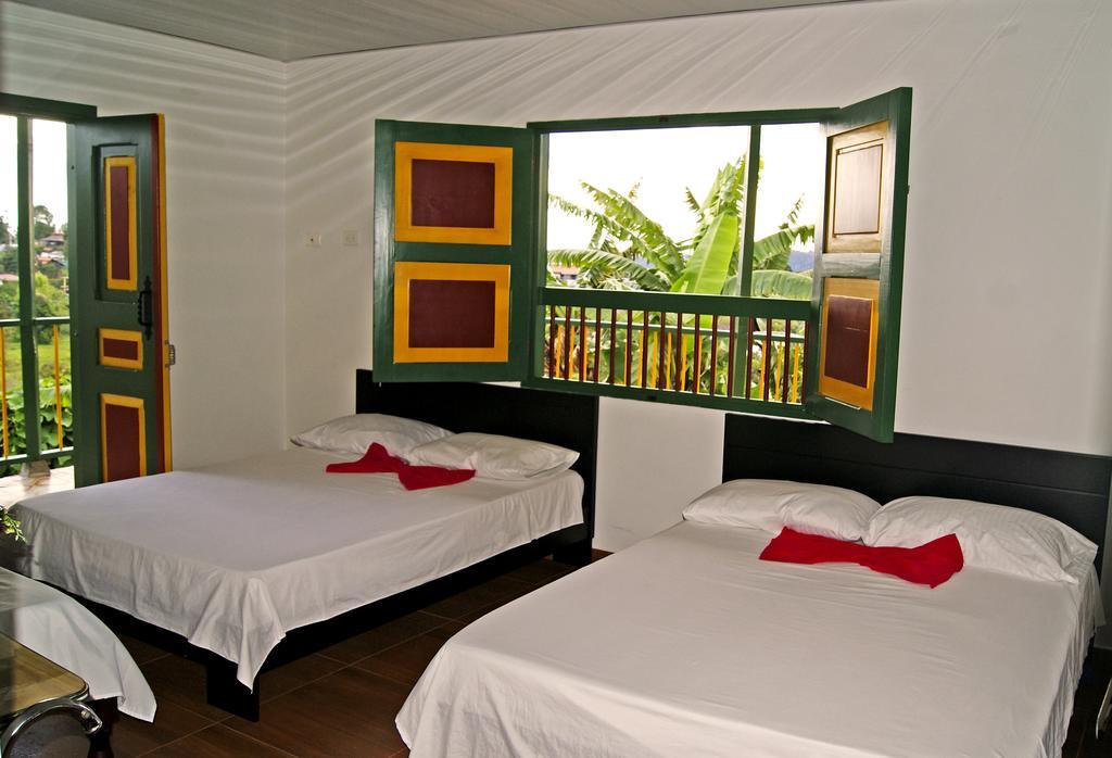 Hostal Casa De Los Taitas Salento Bagian luar foto